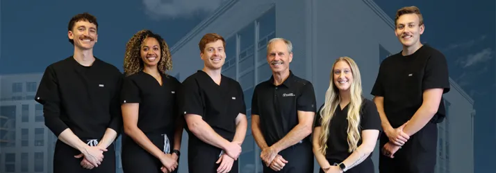 Chiropractor Towson MD Jeff Kalkstein With Team Contact Us