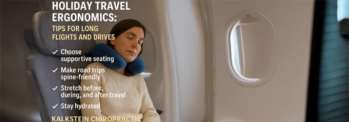 Holiday Travel Ergonomics in Towson MD: Tips for Long Flights and Drives